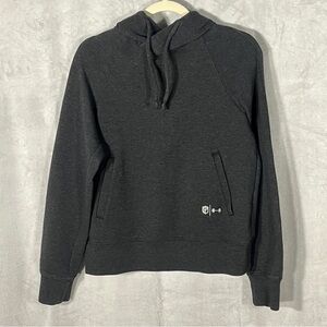 Charcoal Hooded Pullover Sweatshirt - Men